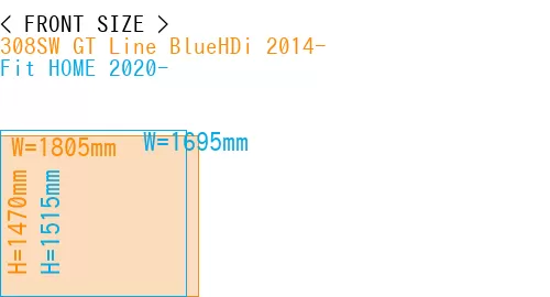 #308SW GT Line BlueHDi 2014- + Fit HOME 2020-
